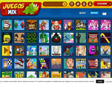 Tablet Screenshot of juegosmix.com